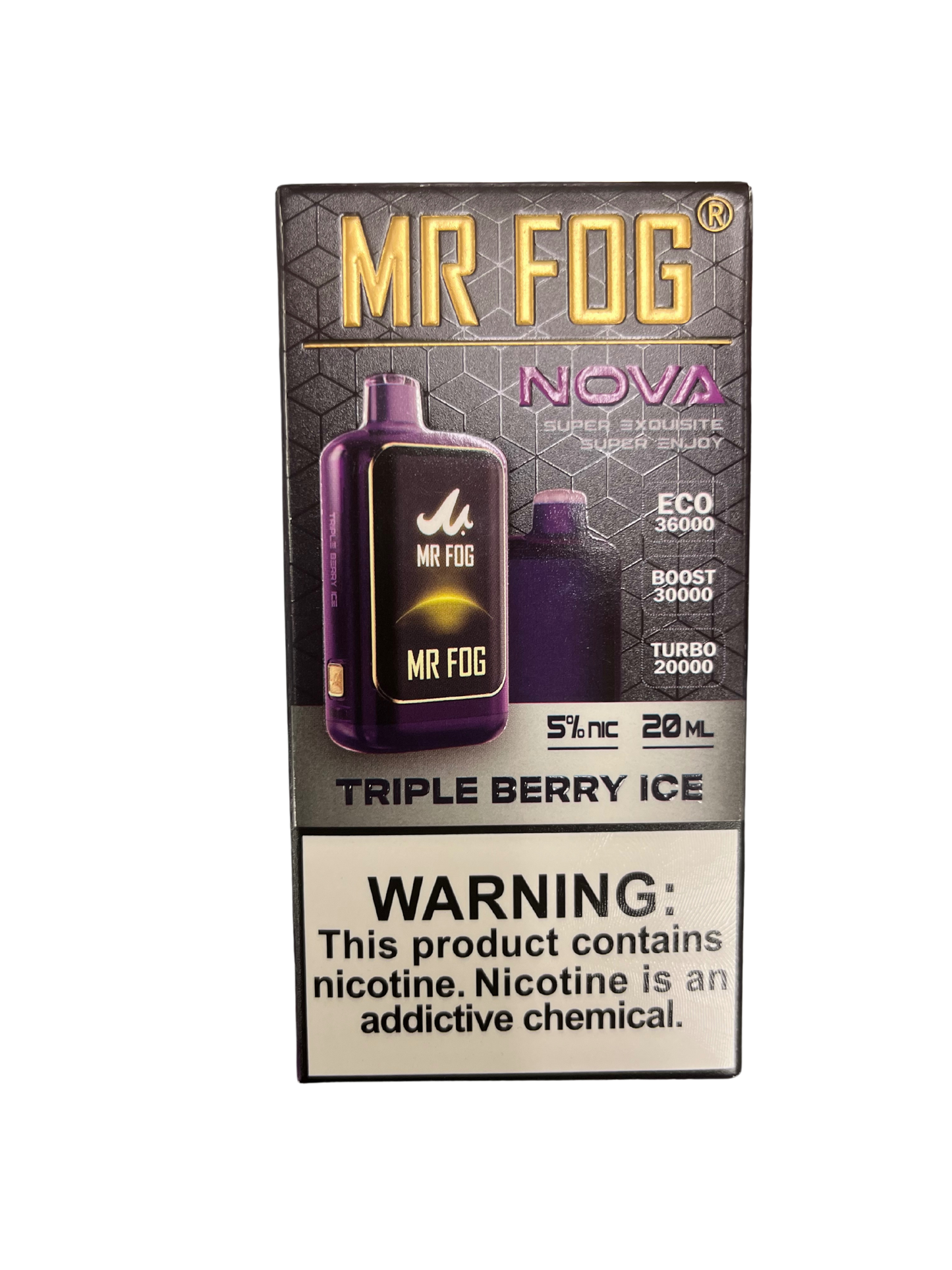 Mr. Fog 30,000 puffs Triple Berry