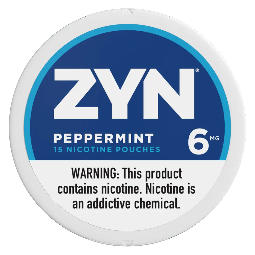 ZYN Peppermint 6 Mg Nicotine Pouches