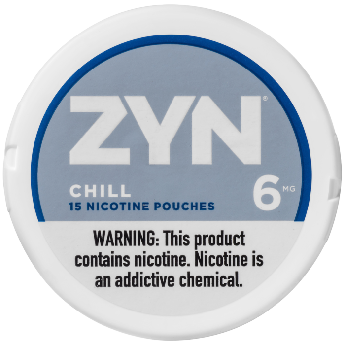 ZYN Chill 6 Mg Nicotine Pouches