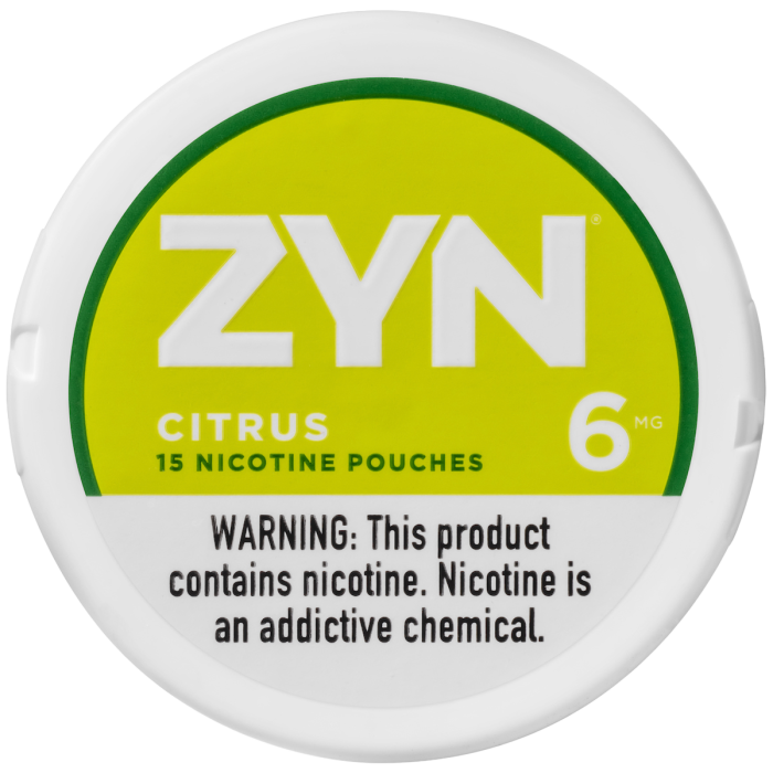 ZYN Citrus 6 Mg Nicotine Pouches