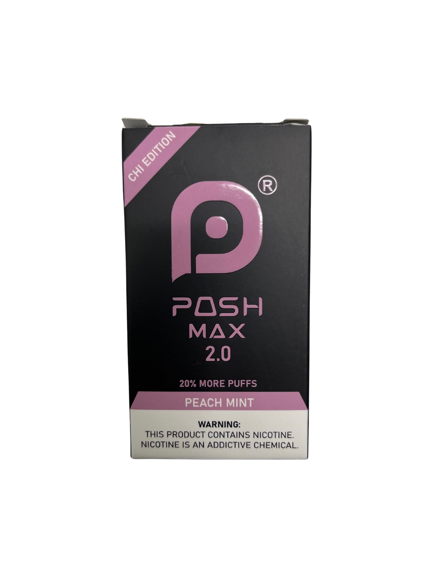Posh Max Peach Mint 5200 Puffs
