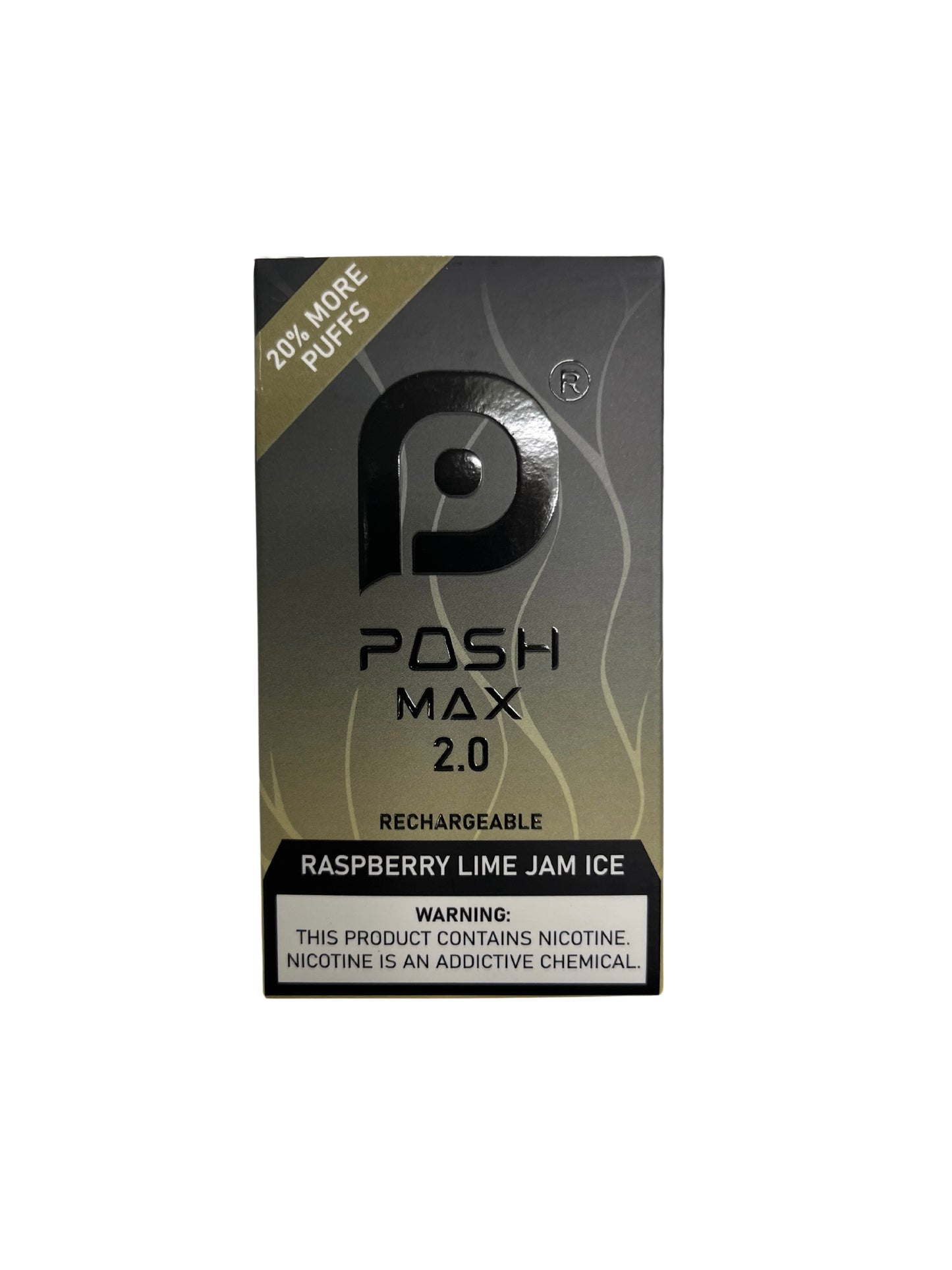 Posh Max Raspberry Lime Jam Ice 5200 Puffs