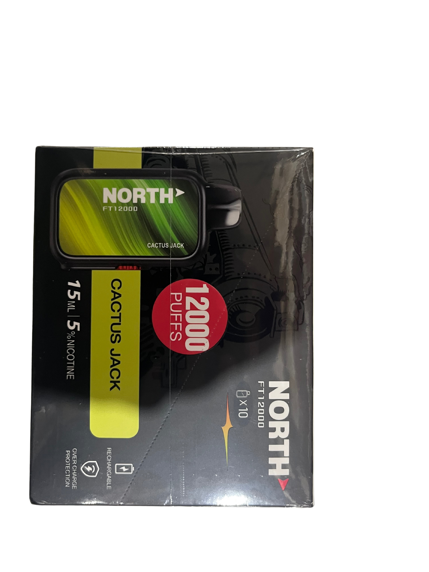 North Cactus Jack FT12000 Puffs