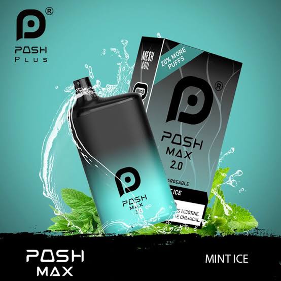Posh Max 2.0 5200 Puffs Mint Ice Puff Bros Posh Max 2.0 5200 Puffs Mint Ice Puff Bros