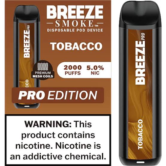 Breeze 2000 Puffs Tobacco