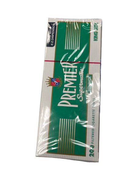Premier Supermatic King Menthol Cigarette Filter Tubes