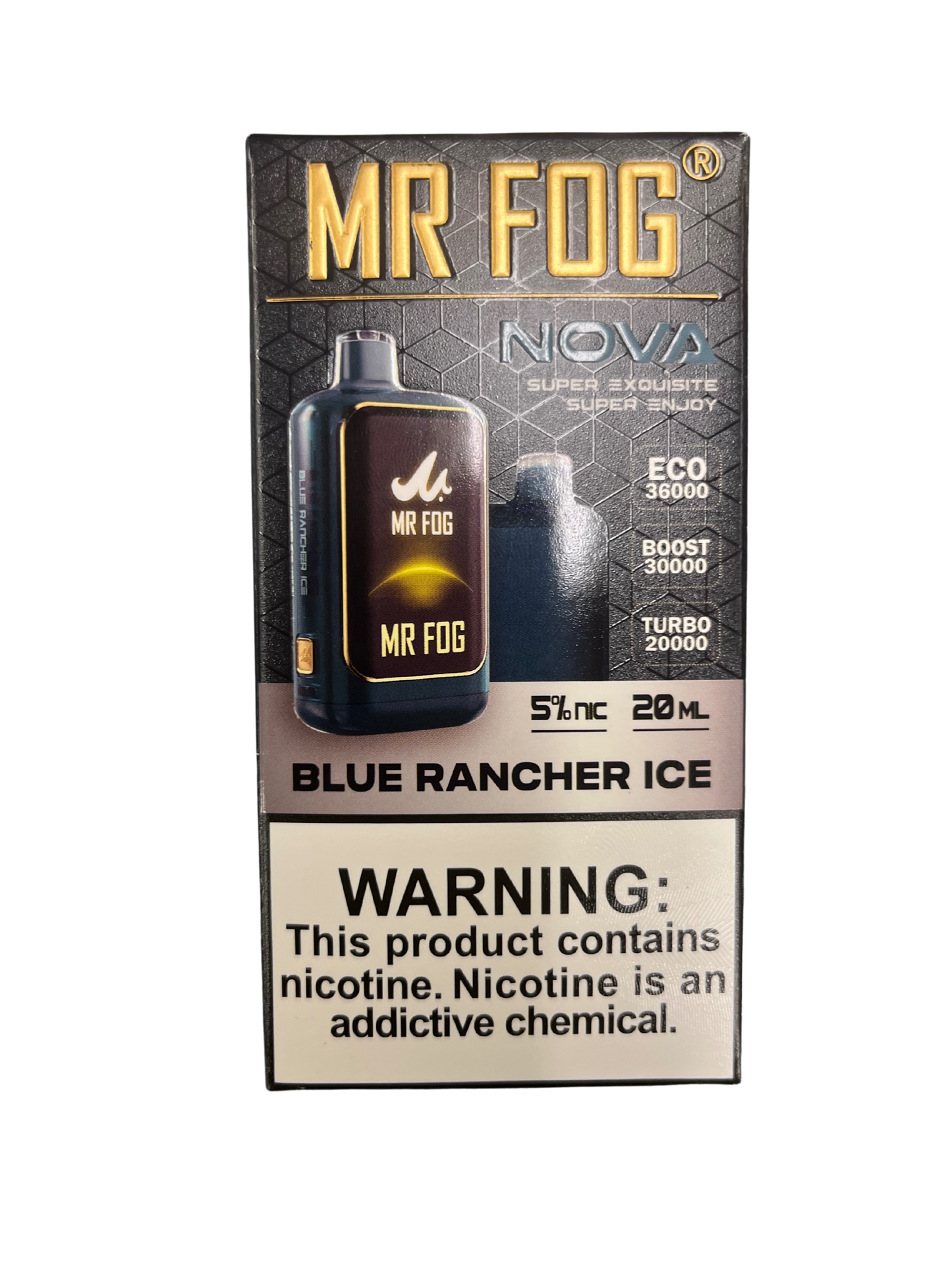 Mr. Fog 30,000 puffs Blue Rancher Ice