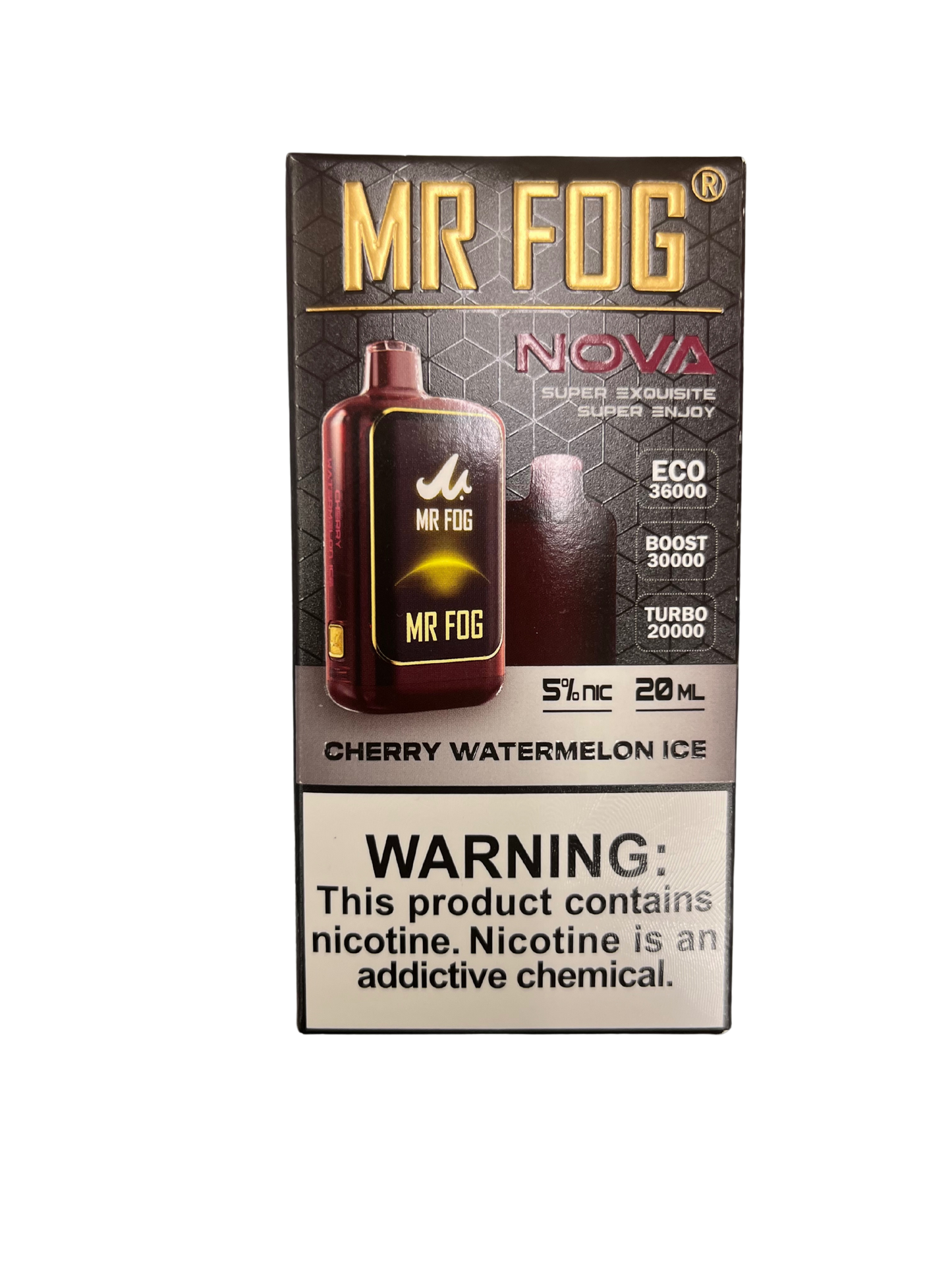 Mr. Fog 30,000 puffs Cherry Watermelon Ice