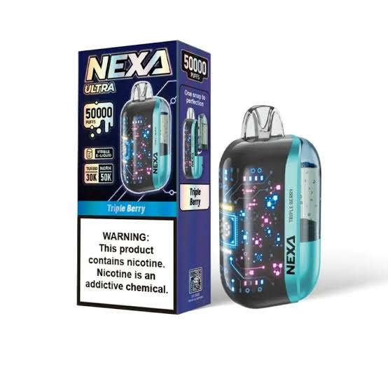 Nexa Ultra 50k Puffs Triple Berry