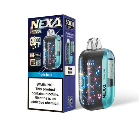 Nexa Ultra 50k Puffs Triple Berry