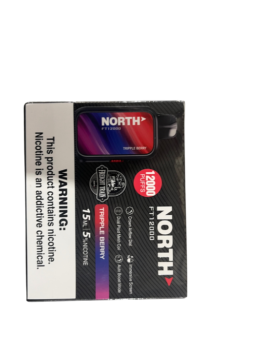 North Triple Berry FT12000 Puffs