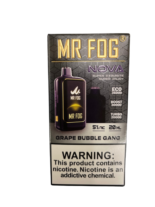Mr.Fog Nova 30,00 puffs Grape Bubble Gang