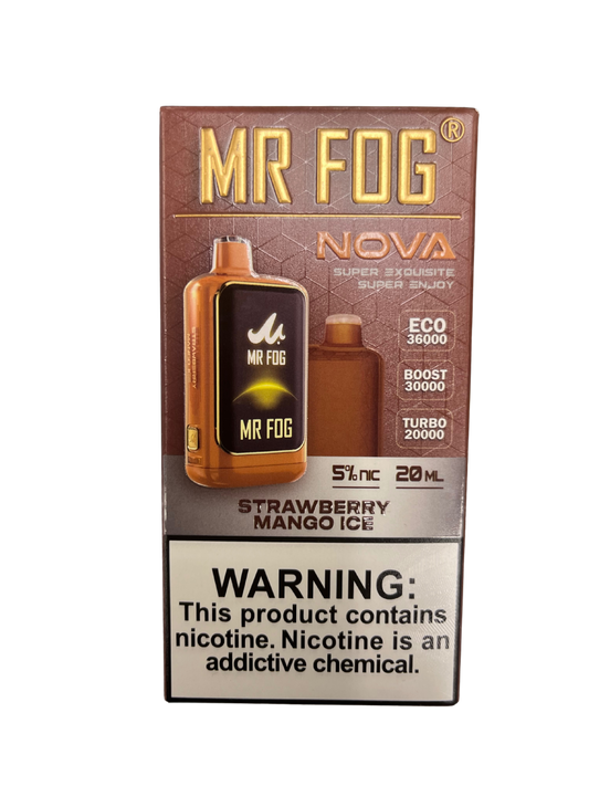 Mr. Fog 30,000 puffs Strawberry Mango Ice