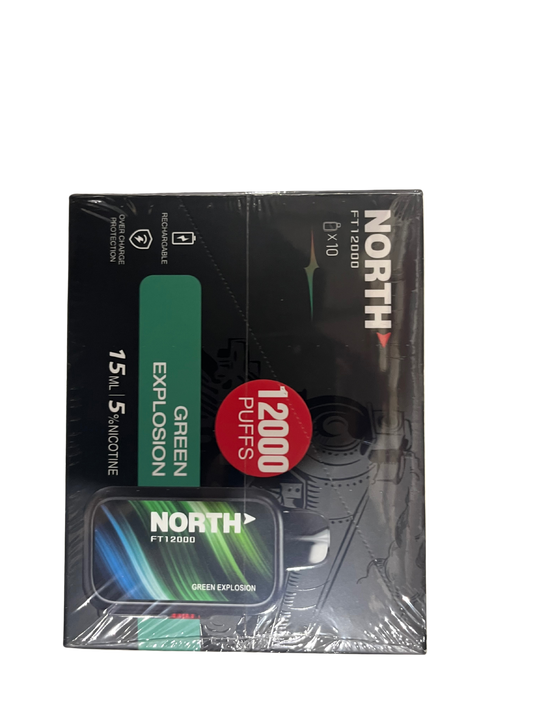 North Green Explosion FT12000 Puffs