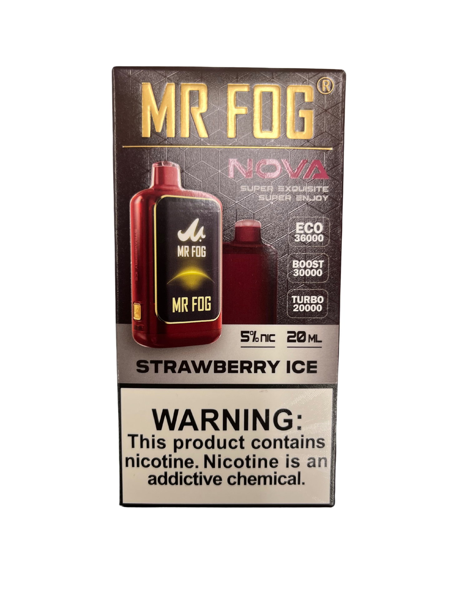 Mr. Fog 30,000 puffs Strawberry Ice