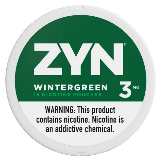 ZYN Wintergreen 6 Mg Nicotine Pouches