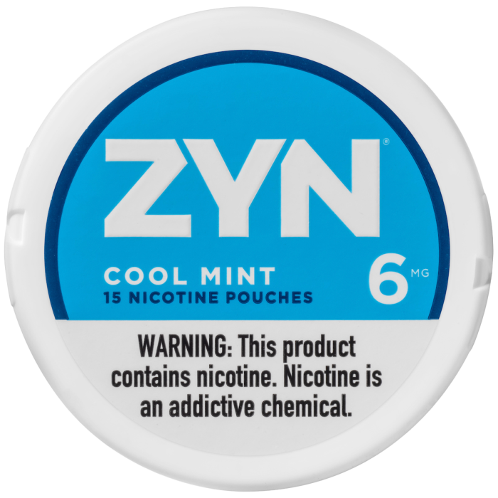 ZYN Cool Mint 6 Mg Nicotine Pouches