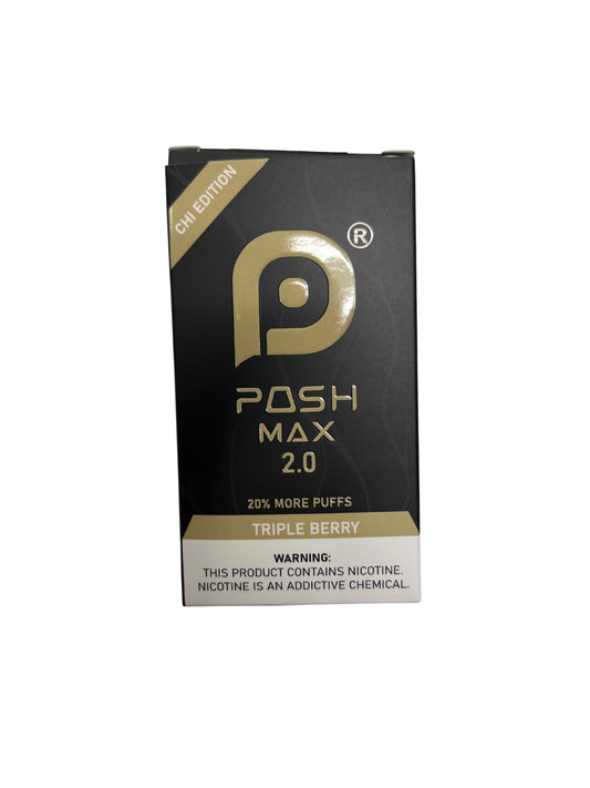 Posh Max Triple Berry 5200 Puffs