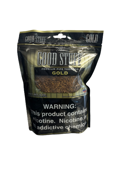 The Good Stuff Premium Pipe Tobacco Gold 6oz