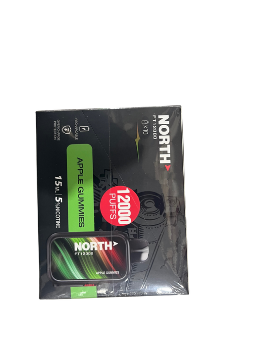 North Apple Gummies FT12000 Puffs