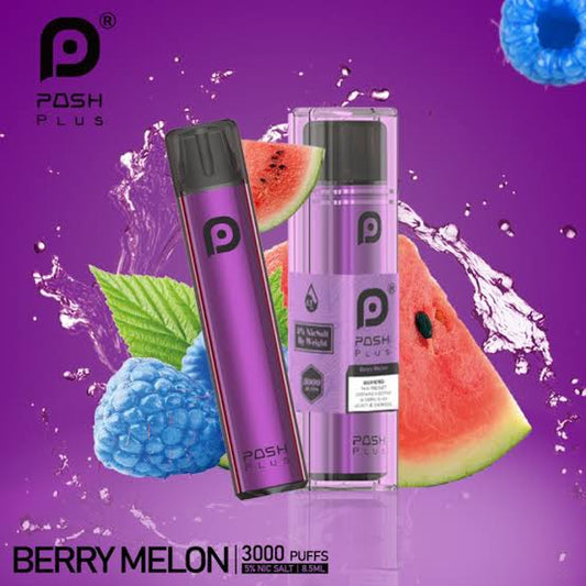 Posh Plus 3000 Puffs Berry Melon