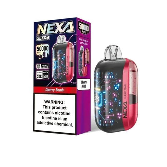 Nexa Ultra 50k Puffs Cherry Bomb