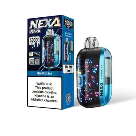 Nexa Ultra 50k Puffs Blue Razz Ice