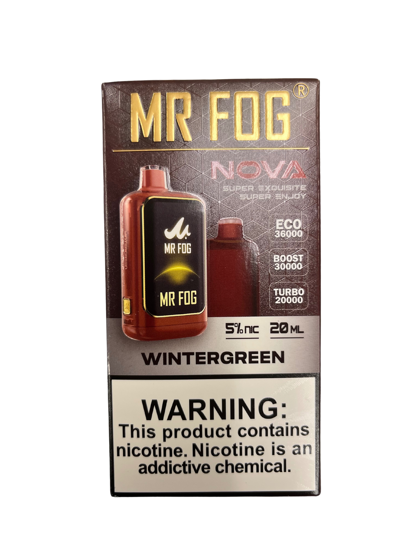 Mr. Fog 30,000 puffs Wintergreen