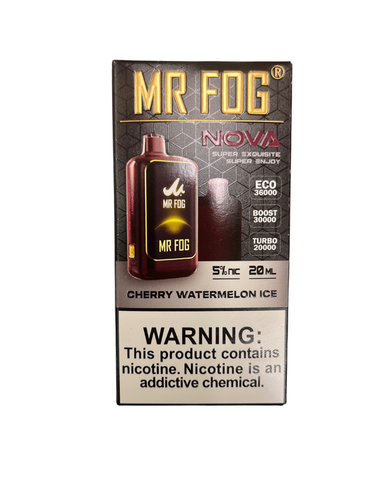 Mr. Fog 30,000 puffs Cherry Watermelon Ice